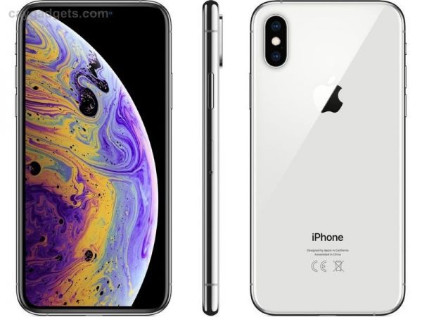 apple iphone xs silver 1