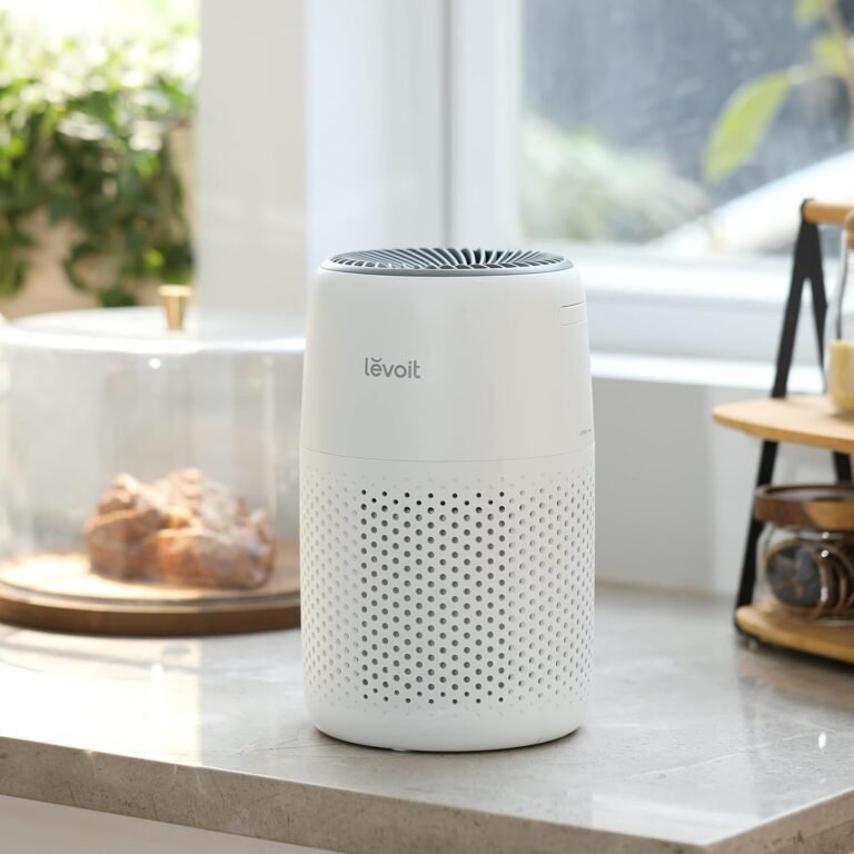 Multifunctional Levoit Air Purifier for homes &amp; offices - White 03