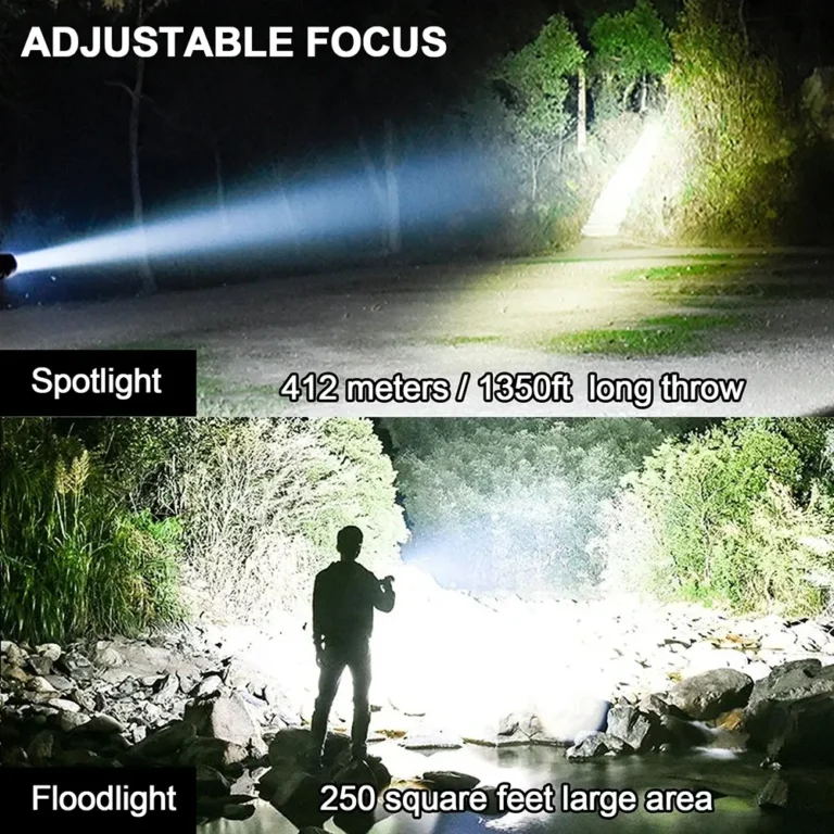 Super Bright LED Flashlight - 5 Modes 02