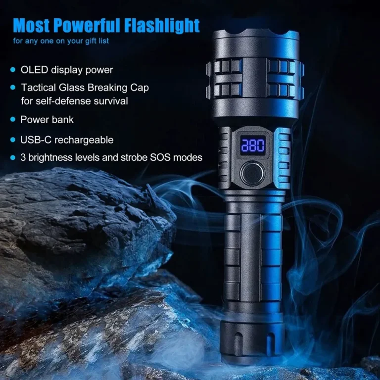 Super Bright LED Flashlight - 5 Modes 03