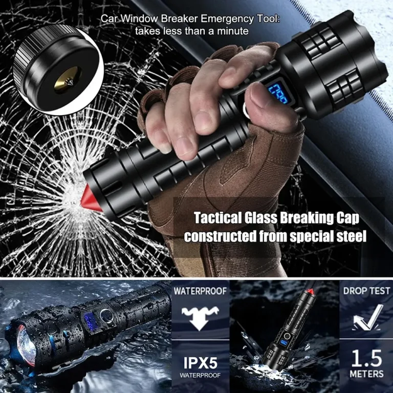 Super Bright LED Flashlight - 5 Modes 04