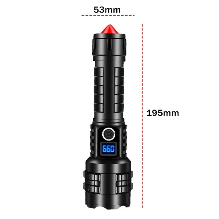 Super Bright LED Flashlight - 5 Modes 06