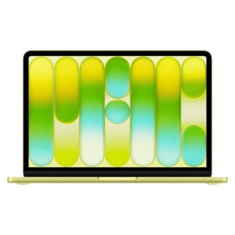 MacBook NEO 13 inch Citrus 01