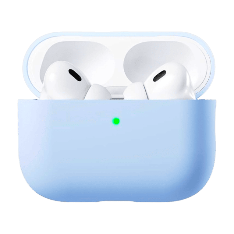Silicon Case for Apple AirPods Pro 3rd Blue (1)