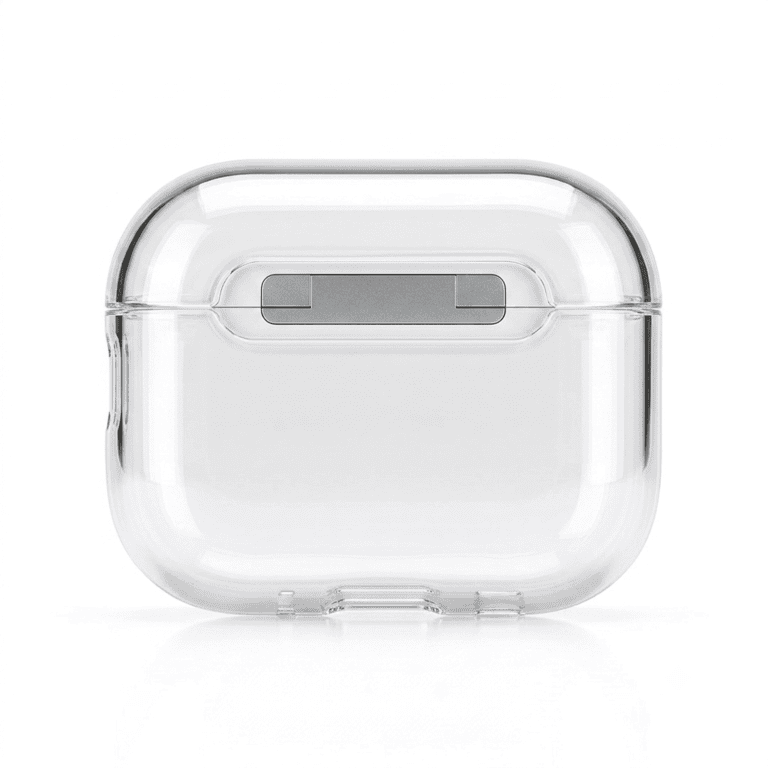 Silicon Clear Protective Case for AirPods Pro 3 Transparent back 02