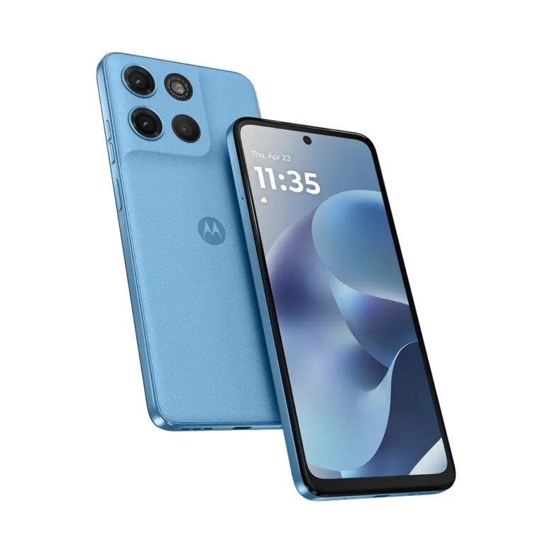 Motorola Moto G17 - PANTONE Alaskan Blue - 1