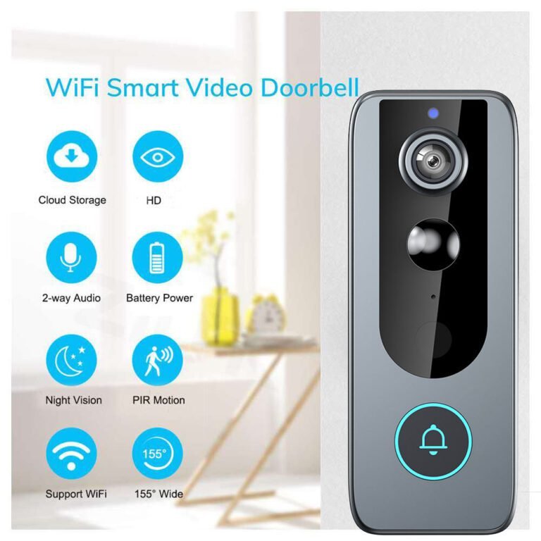 Tuya 1080P Smart WiFi Video Doorbell Camera - 2